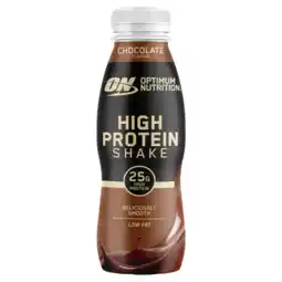 Albert Heijn Optimum Nutrition High protein shake chocolate aanbieding