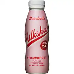 Albert Heijn Barebells Milkshake strawberry aanbieding