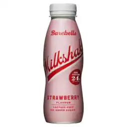 Albert Heijn Barebells Milkshake strawberry aanbieding