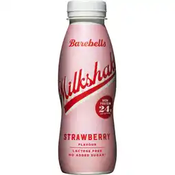 Albert Heijn Barebells Milkshake strawberry aanbieding