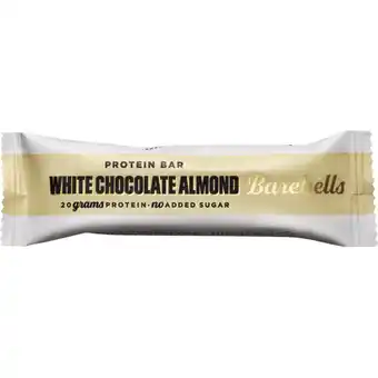 Albert Heijn Barebells Protein bar white chocolate almond aanbieding