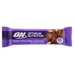 Albert Heijn Optimum Nutrition Nutty chocolate caramel bar aanbieding