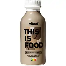 Albert Heijn Yfood This is food cold brew coffee aanbieding