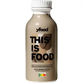 Albert Heijn Yfood This is food cold brew coffee aanbieding