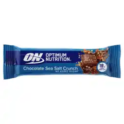 Albert Heijn Optimum Nutrition Chocolate sea salt crunch bar aanbieding