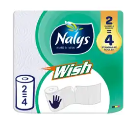 Albert Heijn Nalys Wish keukenpapier aanbieding