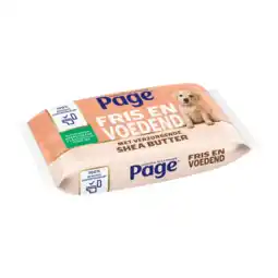 Albert Heijn Page Shea butter vochtig toiletpapier aanbieding