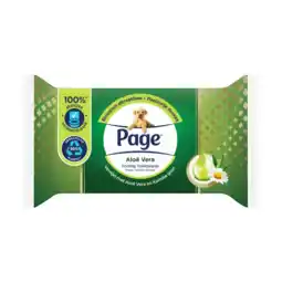 Albert Heijn Page Aloe vera vochtig toiletpapier aanbieding