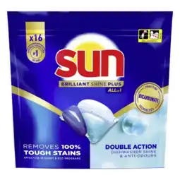 Albert Heijn Sun Bicarbonate vaatwascapsules aanbieding