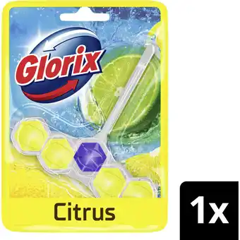 Albert Heijn Glorix Power5 citrus wc-blok aanbieding