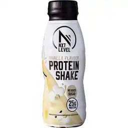 Albert Heijn NXT Level Protein shake vanilla flavour aanbieding