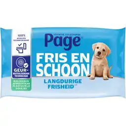 Albert Heijn Page Compleet schoon vochtig toiletpapier aanbieding