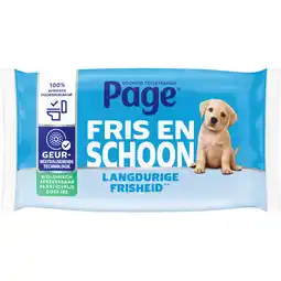 Albert Heijn Page Compleet schoon vochtig toiletpapier aanbieding