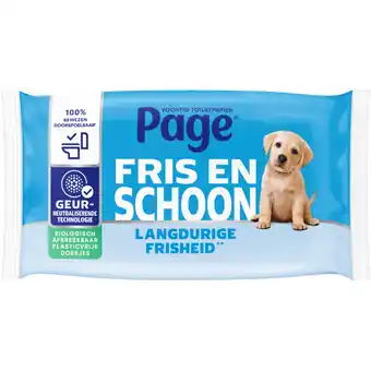 Albert Heijn Page Compleet schoon vochtig toiletpapier aanbieding