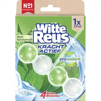 Albert Heijn Witte Reus Toiletblok kracht actief munt eucalyptus aanbieding