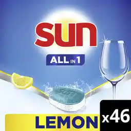 Albert Heijn Sun All-in-one citroen vaatwastabletten aanbieding