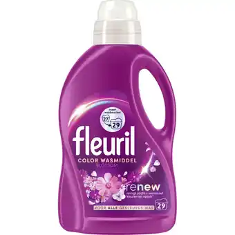 Albert Heijn Fleuril Renew bloesem vloeibaar wasmiddel aanbieding