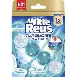 Albert Heijn Witte Reus Toiletblok turquoise actief pacific aanbieding