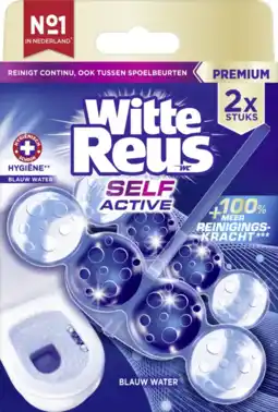 Albert Heijn Witte Reus Toiletblok blauw actief hygiene aanbieding