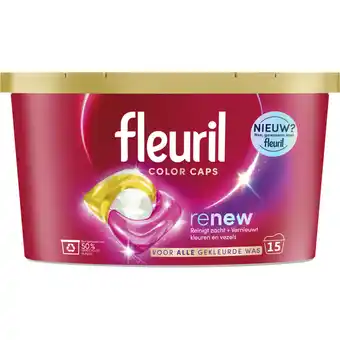 Albert Heijn Fleuril Renew color caps aanbieding