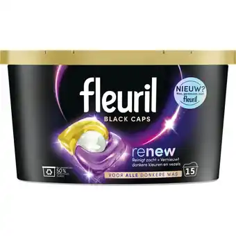 Albert Heijn Fleuril Renew black caps aanbieding