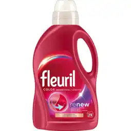 Albert Heijn Fleuril Renew color & fiber vloeibaar wasmiddel aanbieding