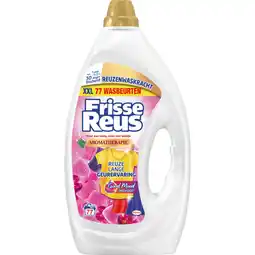 Albert Heijn Frisse Reus Wasmiddel vloeibaar gel orchidee aanbieding