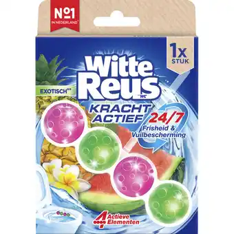 Albert Heijn Witte Reus Toiletblok kracht actief exotisch aanbieding