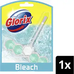 Albert Heijn Glorix WC blok power 5 met bleek aanbieding