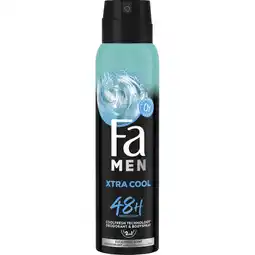 Albert Heijn Fa Men extreme cool deodorant spray aanbieding