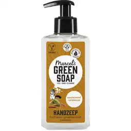 Albert Heijn Marcel's Green Soap Handzeep Sandalwood & Cardamom aanbieding