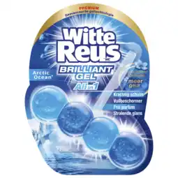 Albert Heijn Witte Reus Toiletblok brilliant gel arctic ocean aanbieding