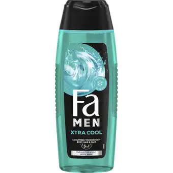 Albert Heijn Fa Men extreme cool douchegel aanbieding
