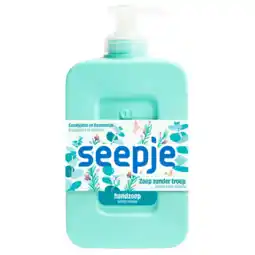 Albert Heijn Seepje Handzeep eucalyptus en rozemarijn aanbieding