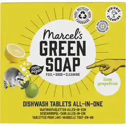 Albert Heijn Marcel's Green Soap Vaatwastabletten alles-in-een aanbieding