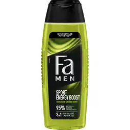 Albert Heijn Fa Men sport energy boost douchegel aanbieding