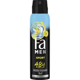 Albert Heijn Fa Men sport deodorant spray aanbieding
