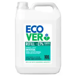 Albert Heijn Ecover Wasmiddel universal vloeibaar navulling aanbieding
