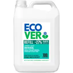 Albert Heijn Ecover Wasmiddel universal vloeibaar navulling aanbieding