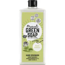 Albert Heijn Marcel's Green Soap Afwasmiddel basilicum & vertivert gras aanbieding