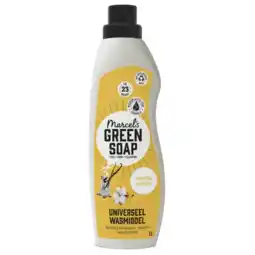 Albert Heijn Marcel's Green Soap Wasmiddel univereel vanille cotton aanbieding