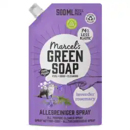 Albert Heijn Marcel's Green Soap Allesreiniger lavendel navulling aanbieding
