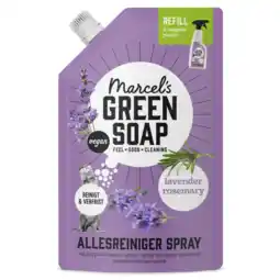 Albert Heijn Marcel's Green Soap Allesreiniger lavendel navulling aanbieding