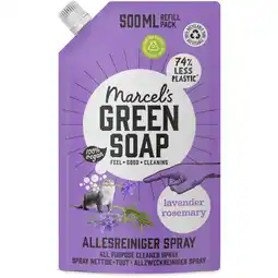 Albert Heijn Marcel's Green Soap Allesreiniger lavendel navulling aanbieding