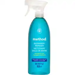 Albert Heijn Method Badkamerreiniger spray aanbieding
