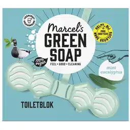 Albert Heijn Marcel's Green Soap Toiletblok mint ecalyptus aanbieding