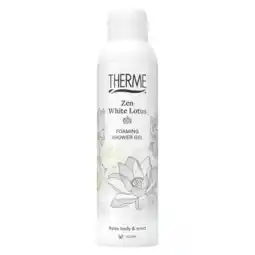 Albert Heijn Therme Zen white lotus foaming shower gel aanbieding
