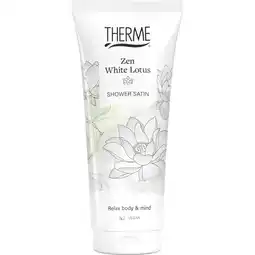Albert Heijn Therme Zen White Lotus Shower Satin aanbieding