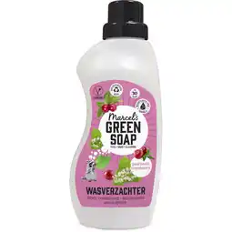 Albert Heijn Marcel's Green Soap Wasverzachter patchouli & cranberry aanbieding