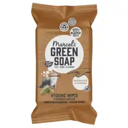 Albert Heijn Marcel's Green Soap Hygienische doekjes sandalwood aanbieding